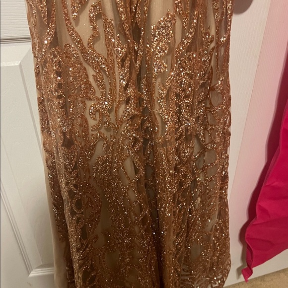 Glamorous Sequin Embellished Prom Dress - Picture 14 of 16